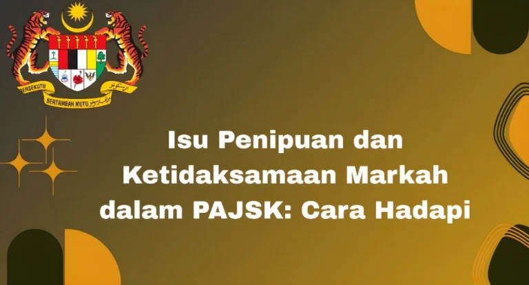 Isu Penipuan dan Ketidaksamaan Markah dalam PAJSK Cara Hadapi
