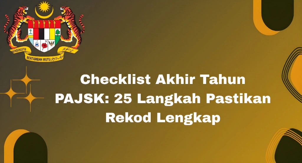 Checklist Akhir Tahun PAJSK