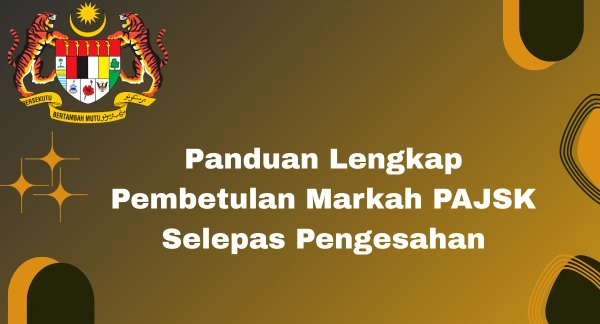 Pembetulan Markah PAJSK
