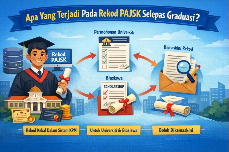 Apa Yang Terjadi Pada Rekod PAJSK Selepas Graduasi