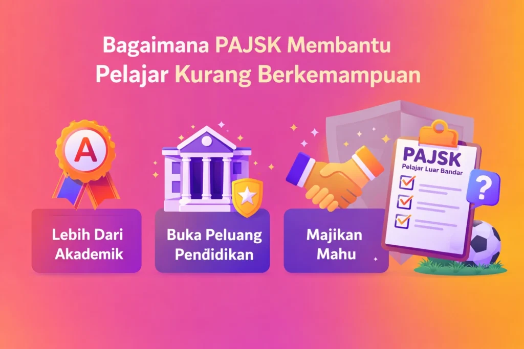 Bagaimana PAJSK Membantu Pelajar Kurang Berkemampuan