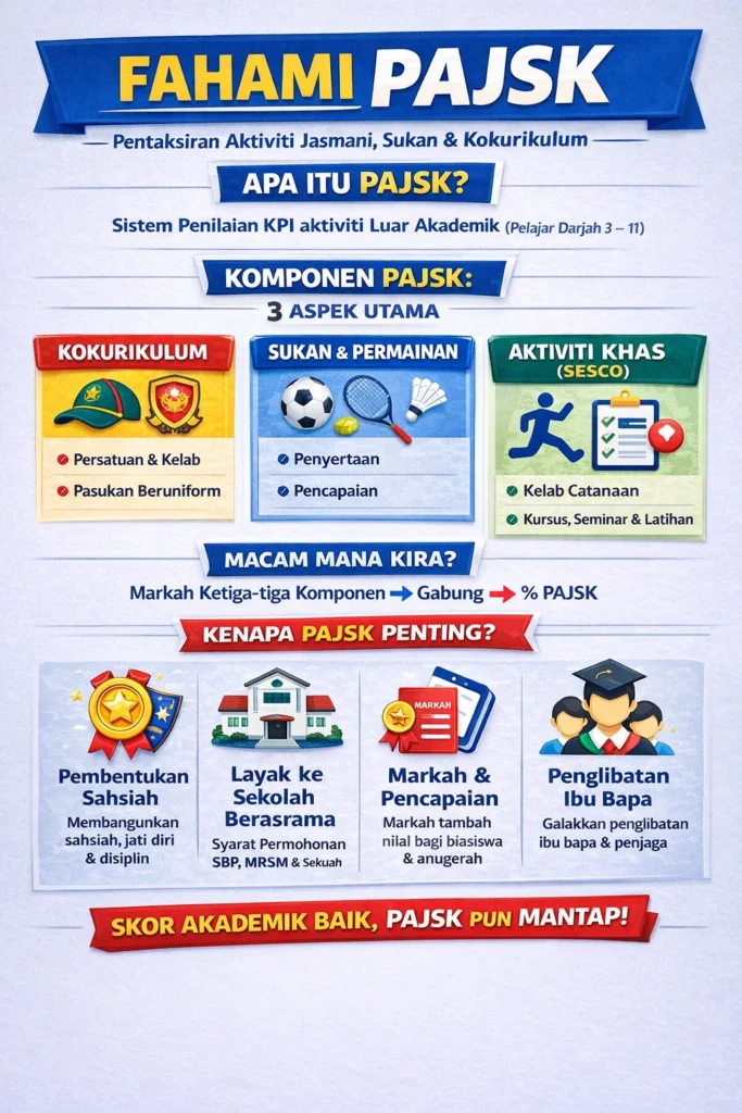 PAJSK Lebih Daripada Sekadar Markah Kokurikulum