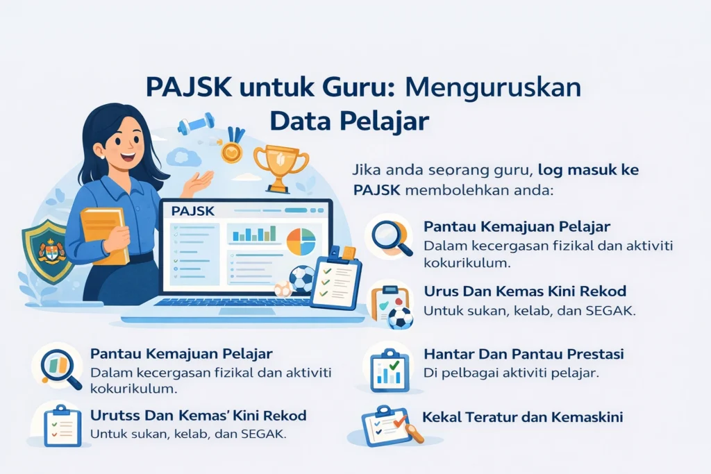PAJSK untuk Guru: Menguruskan Data Pelajar
